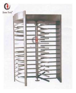 Quality SUS 304 Silver Full Height Security Gate Turnstile Barrier Gate wholesale