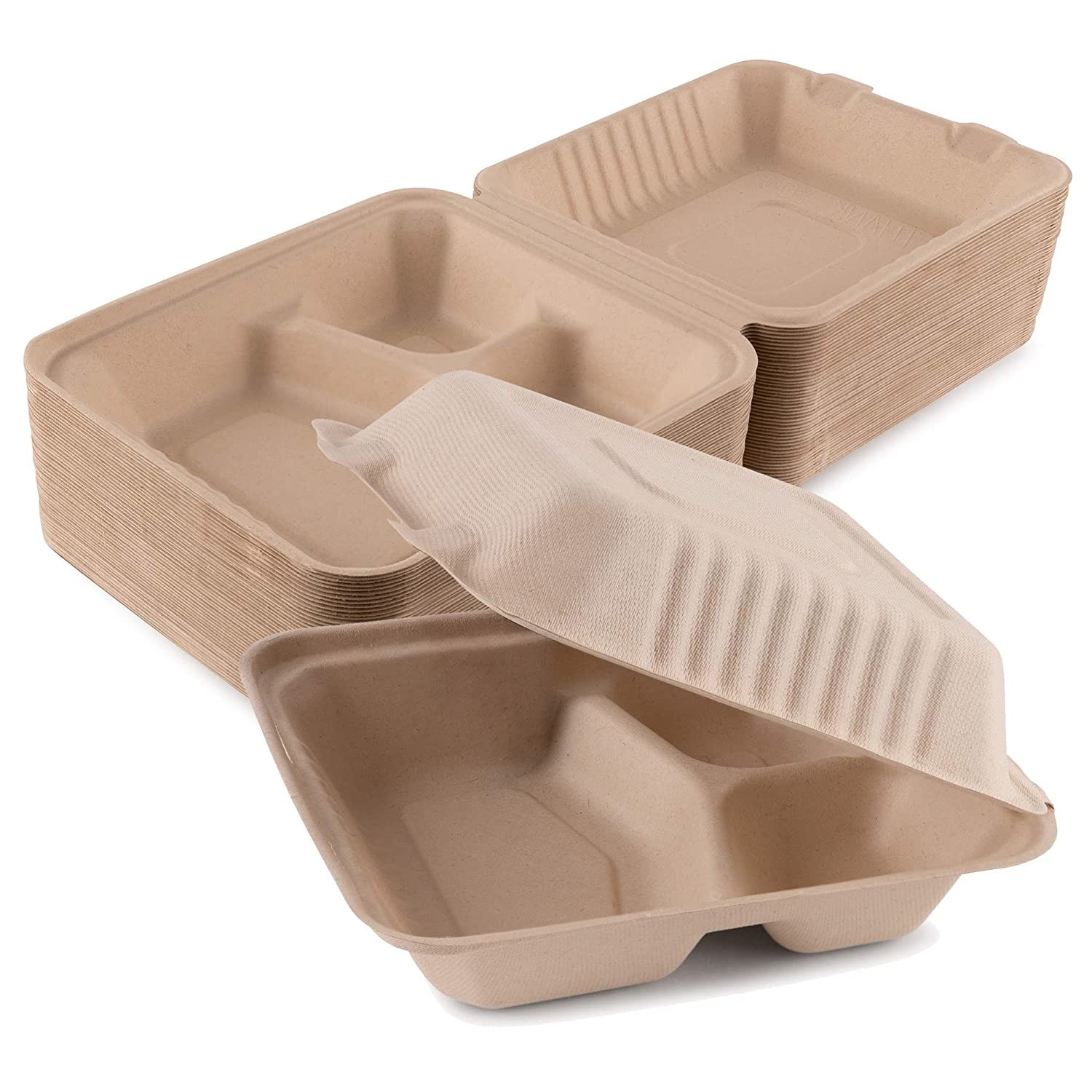 Pulp Molding Non Plastic Clamshell Lunch Box Machine Semi Automatic