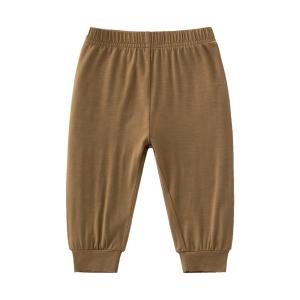Quality Infant toddler baby clothes bamboo fiber pants Leggings Newborn Baby kids jogger Bottom Pants unisex baby pants wholesale
