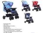 Rocking baby stroller