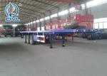 40 Feet Flatbed Semi Trailer With 3 Axles, Semi Trailer Truck from China