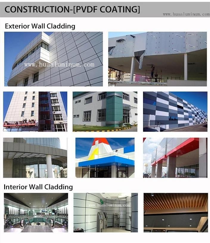2000mm PVDF Aluminium Composite Panel , Mould Proof 4mm Composite Panel