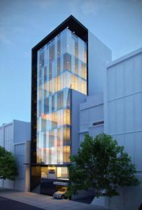Quality 6106 Ventilated Glass Facades Glass Curtain Wall Facade Heat Insulation wholesale