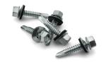 Stainless Steel Tek Galvanized Outdoor Screws M5.5x55mm With EPDM Washer