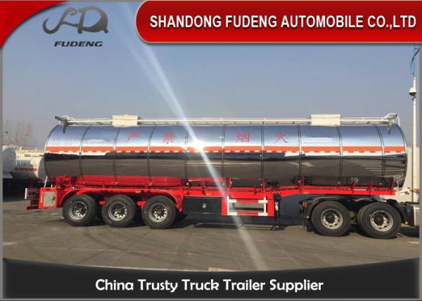 3 Axles And 4 Axles 60000 Liters Stainless Steel Oil Fuel Tanker Tank Semi