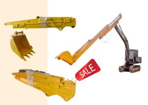 Quality Long Reach Telescopic Excavator Arm For Cat Hitachi Komatsu Sany wholesale