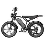 R002 20''*4.0 1500W Full Suspension Moped-style Electric Bike Europe Warehouse