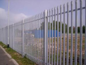 Quality 2.1m D Section Steel Palisade Gates Galvanized / Powder Coated Surface Treatment wholesale