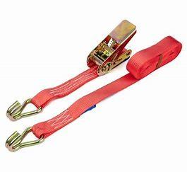 Quality 4000KG PVC Vinyl Coated Industrial Ratchet Tie Down Straps For Fastening Loads wholesale