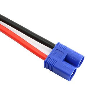 Quality 14awg 30cm RC Charger Leads 4mm Banana Male Plugs To EC3 Male Connector Adapter wholesale