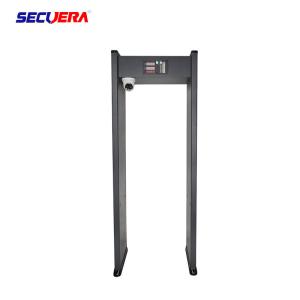 Quality Sound / Light AlarmWalk Through Temperature Scanner Infrared High Sensitivity wholesale