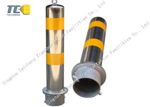 Quality 316 Stainless Steel Parking Lot Bollards Removable Security Posts For Driveways wholesale