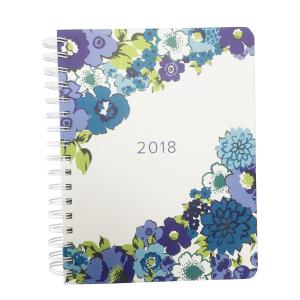 Quality Custom 120GSM Agenda Organizer Planner Notebook A5 Gold Coil 80g wholesale