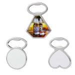 Blank Metal Sublimation Fridge Magnet Bottle Opener Sublimation Printing
