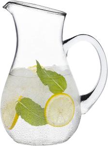 Quality 1080ML Sustainable Transparent Glass Water Carafe wholesale
