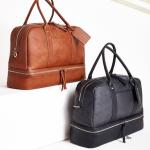 Large Size Travel Tote Baby Diaper Bag Vegan Leather
