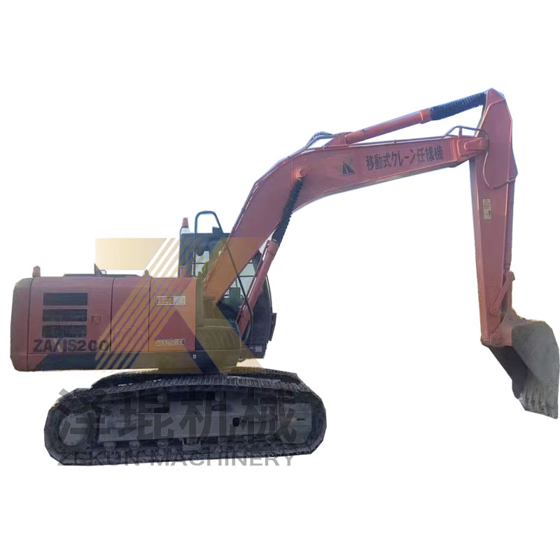 Hitachi ZX200-5G Used Excavator from Japan with 20 Ton Operating Weight and Cylinder
