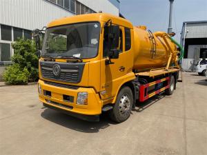 Quality 4x2 Chinese Dongfeng 6000 Liters Sewage Suction Truck wholesale