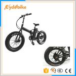 500w Folding Electric Fat Bike 20x4.0 With Comfort Saddle Ce Approved