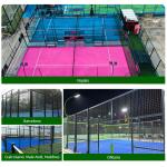 Padel Court Artificial Grass Paving Cricket Court Construction Padel Tennis