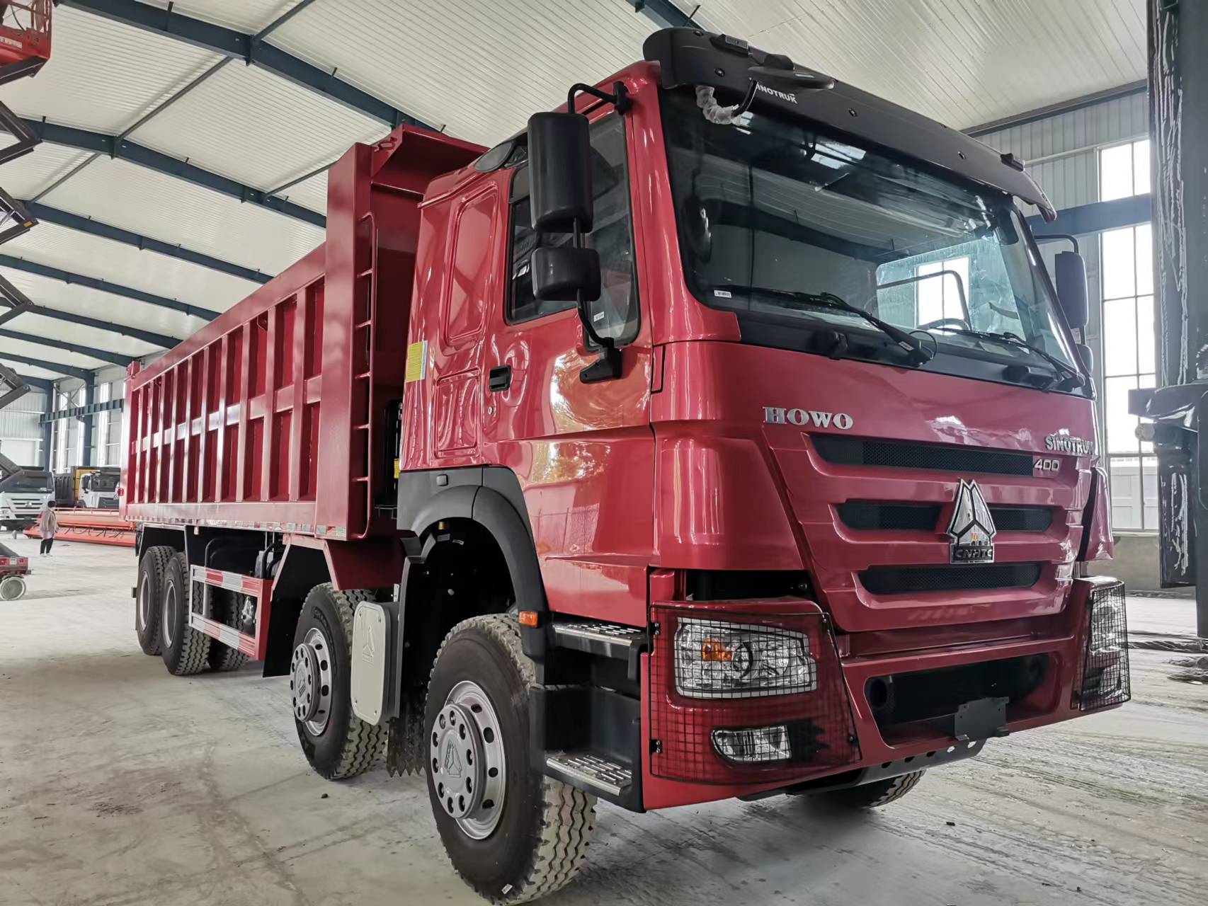 HW Gear Box SINO TRUCK HOWO 400HP 16 wheeler 8x4 Heavy-duty LHD Dump Truck Tipper Dumper
