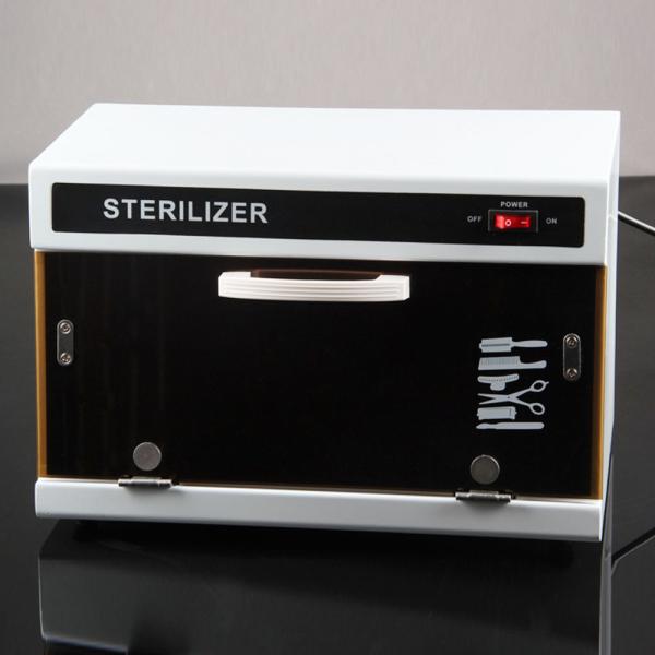 10W Power Beauty Salon Instruments , Professional Sterilizer Cabinet With Uv