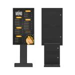Outdoor Waterproof Drive Thru Digital Menu Board LCD Display For Restaurant