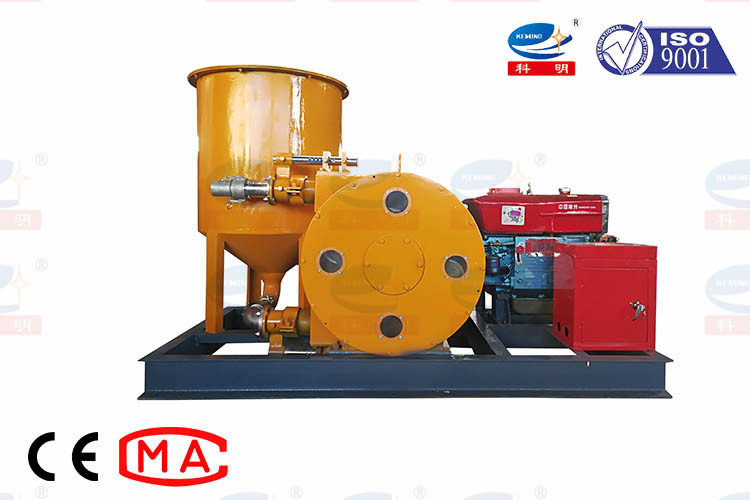 Foam Concrete Peristaltic Hose Pump High Efficiency Adjustable Flow Rate