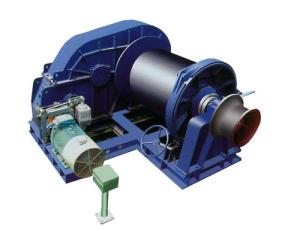 Quality Horizontal Arrangement Marine Hydraulic Anchor Winch with Single Drum , Steel Wire Rope wholesale