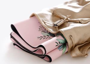 Quality Thermal Plastic Elastomer Travel Yoga Mat , Folding Yoga Mat For Relaxation wholesale