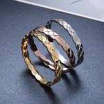 Niche Luxury Gold Cross Bracelet Stainless Steel Buckle Bangle Bracelet
