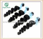 Brazilian 5A virgin remy hair weave ,natural color(can be dye) loose wave 10''