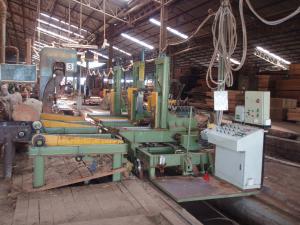 Quality 750rpm Horizontal Band Sawmill 42'' Woodworking Bandsaws System wholesale