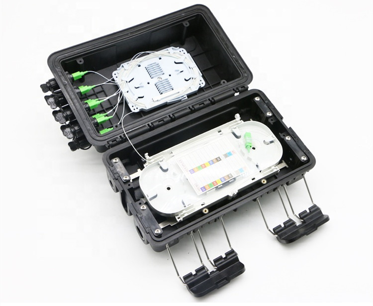 IP68 FTTH 16 Core Fiber Optic Terminal Box With Huawei Mini SC