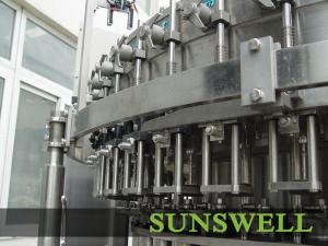 Quality Automatic PET Glass Bottle Fill Equipment Carbonated Filling Machine wholesale