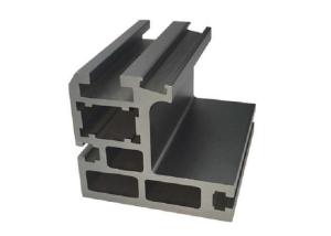 Quality Black T4 T52 Furniture Aluminium Profile For Kitchen Cabinets wholesale