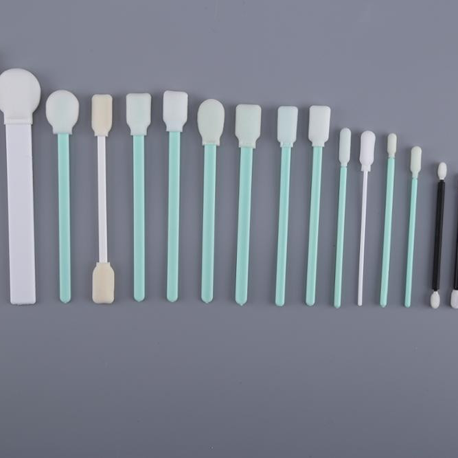 708 Type Round Foam Tip Swabs Blue Stick Printerhead Clean Apply Liquid