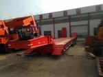 70000kg Gooseneck Semi Trailer Detachable Gooseneck Trailer For Pickup Truck