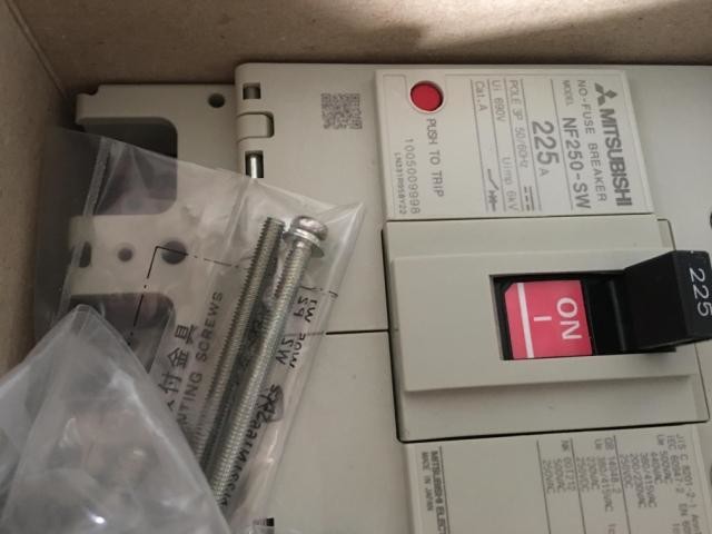 Original Mitsubishi breaker Mitsubishi S-N25 HY2-15A MCCB NF NV32-SW