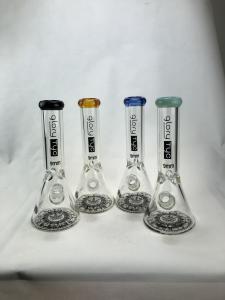 Quality 12 Inch Glass Bong 9mm Thickness Glass Wall Super Heavy Water Pipes wholesale