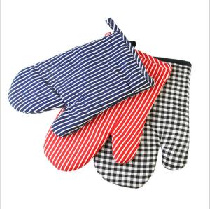 Quality Safety Durable Printed Oven Mitts Everyday Use Fashionable For BBQ Cooking wholesale