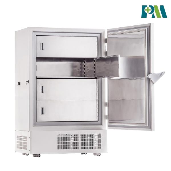 Minus 40 Degree LED Digital Display Stainless Steel Medical Vaccine Refrigerator