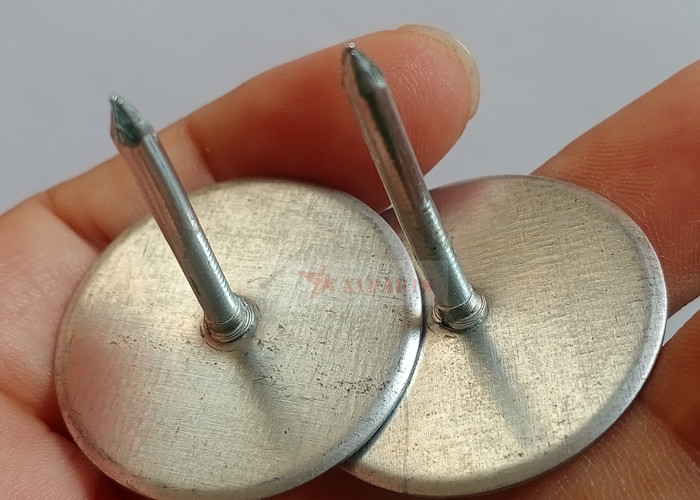 Copper Coated Steel CD Stud Welder Insulation Pins For Duct Lining Work