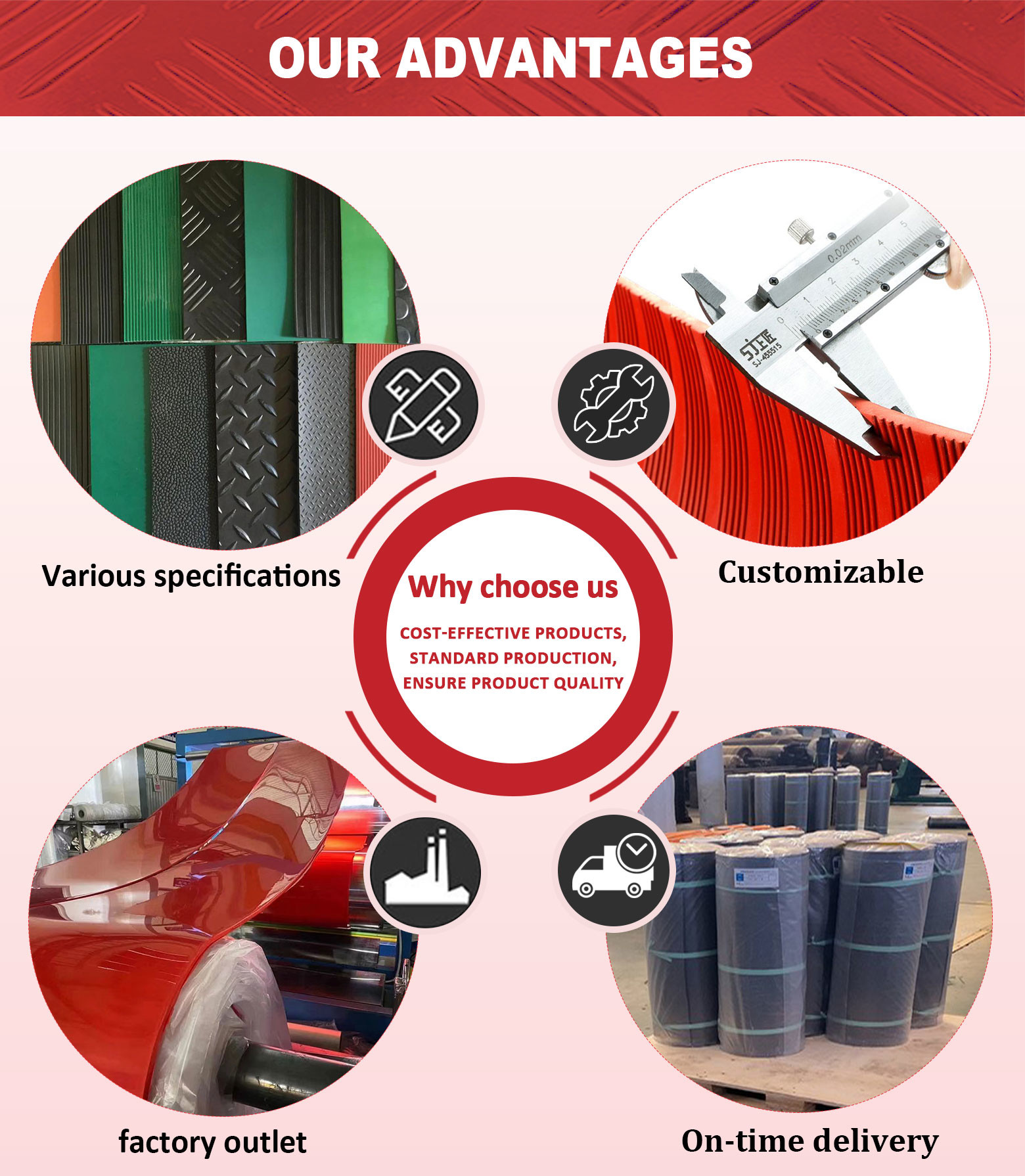 Tensile Strength Min. 2.5MPa Rubber Sheet Ideal For Insulativity Requirements
