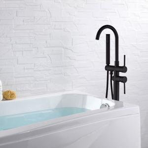 Quality Anti Oxidation Black Brushed Stainless Steel Shower Faucets Lead Free wholesale