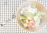 Oil / Leak Resistant Salad Paper Bowl PET Lids Sustainable Packaging
