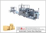 Vertical Drop Down Carton Packing Machine High Efficiency For Medicine / Food