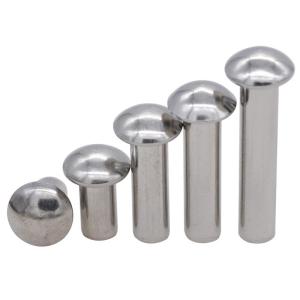 Quality A2-70 / A4-70 Stainless Steel Round Head Rivet GB867 wholesale