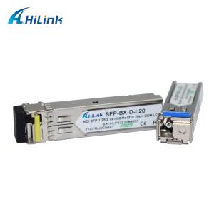 Quality 20km BiDi SFP Transceiver Module SC LC Connector 1.25G 1310nm 1490nm wholesale