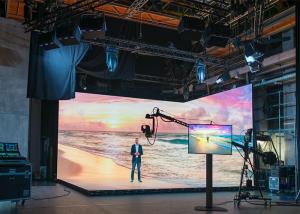 Quality 64x64 dots Concert Stage Rental LED Screen Video Wall Panel 1200cd/sqm wholesale